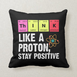 Coussin Chimie Physicienne Professeur Proton Science