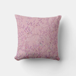 Coussin Chinoiserie rose