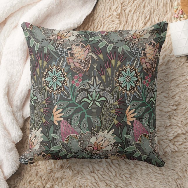 Coussin chintz steampunk gris (Couverture)