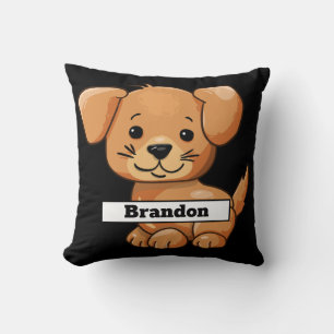 Coussin Chiot personnalisé