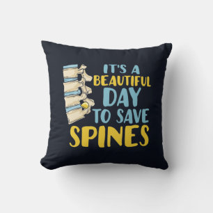 Coussin Chiropraticien Belle Journée pour Sauver les Colon