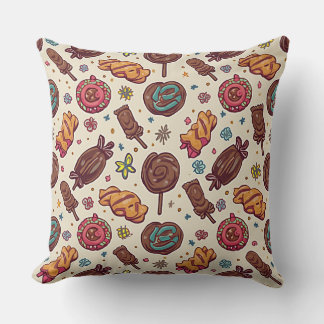 Coussin chocolat