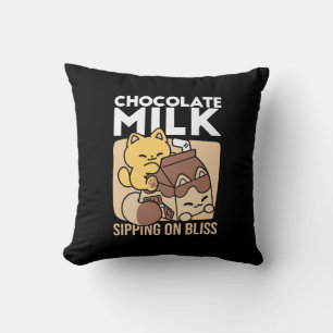 Coussin Chocolat au Lait en Sirotant la Félicité – Nourrit