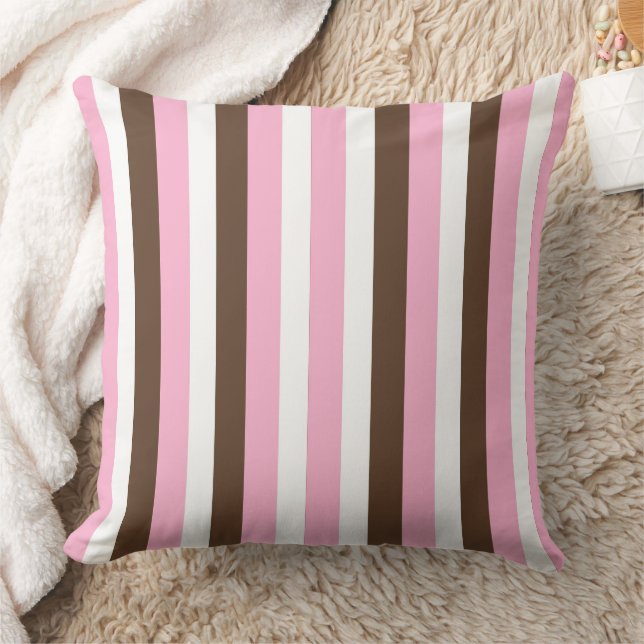 Coussin Chocolat Vanille Rose (Couverture)