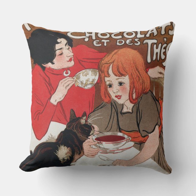 Coussin Chocolats français (Recto)