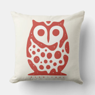 Coussin Chouette BOAZ – Icône de Sagesse