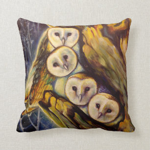 Coussin Chouettes