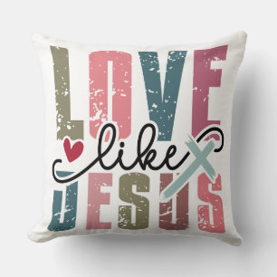 Coussin Chrétien Coloré
