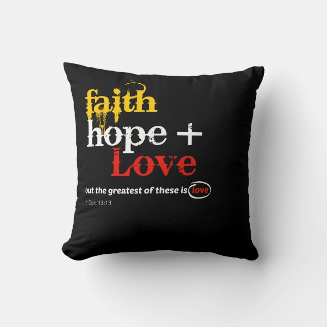 Coussin chrétien d'art (Recto)