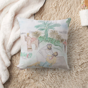 Coussin Christian Artwork Le bon samaritain