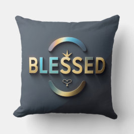 Coussin Christian Throw Pillow | Design Faih Ai