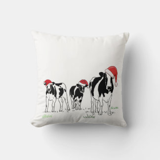 Coussin Christmas Cows