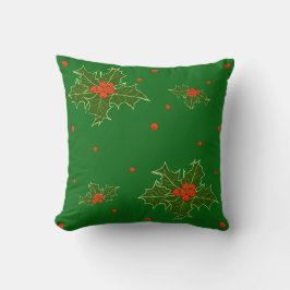 Coussin Christmas Holly