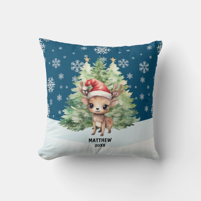 COUSSIN CHRISTMAS WOODLAND REINDEUR (Recto)