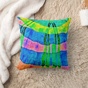 Coussin Chroma Abstrait Motif d'élégance