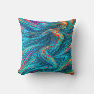 Coussin "Chromisca" - Portrait d'enceinte fluide