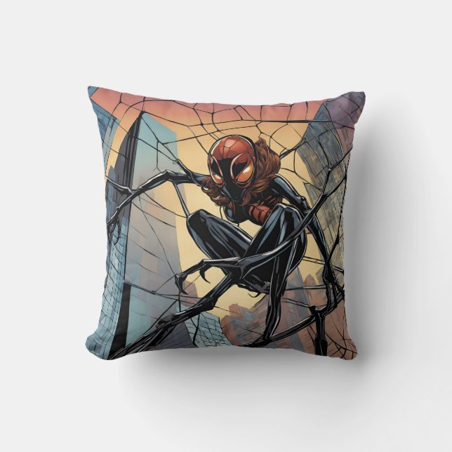 Coussin Chroniques de la bande dessinée : La veuve Brown - (Recto)