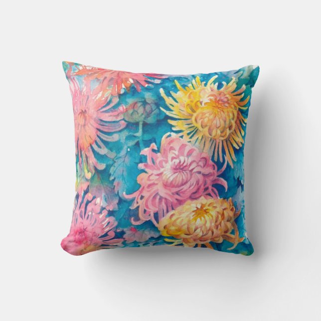 Coussin Chrysanthème (Recto)