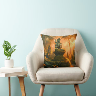 Coussin Chuchotements sacrés de Bali