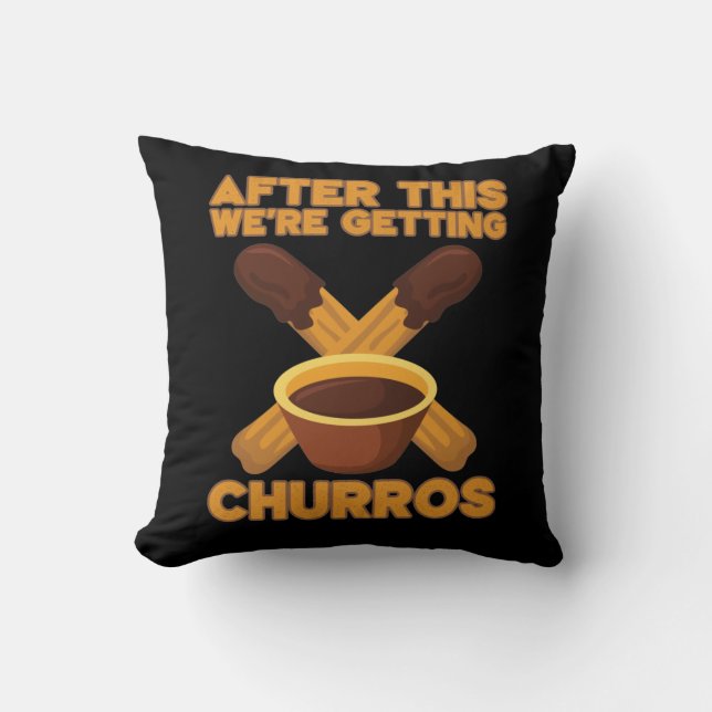 Coussin Churros Cinco De Mayo pâtisserie-collation Churro (Recto)