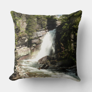 Coussin Chutes Baring dans le parc national de Glacier
