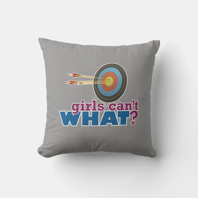 Coussin Cible du tir à l'arc (Recto)