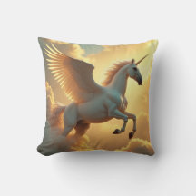 Ciel de licorne magique Monogramme Nom