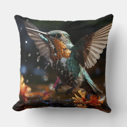 Coussin Ciel des colibris