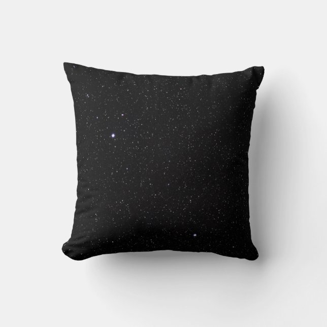 Coussin Ciel nocturne avec étoiles (Recto)