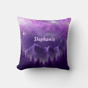 Coussin Ciel violet de minuit
