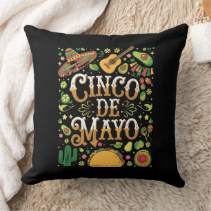 Coussin Cinco De Mayo Fiesta Eléments De Soirée