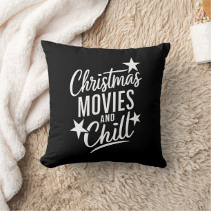 Coussin Cinéma De Noël Et Cadeau De Famille De Fête