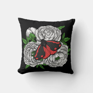 Coussin Cinnabar moth