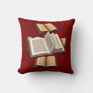 Coussin Cinq Anneaux Motif de Pochoir Découpé du Pentateuq