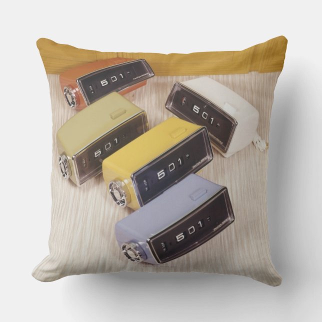 Coussin Cinq horloges (Recto)