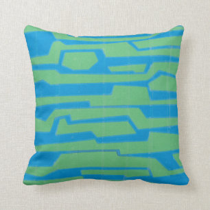 Coussin Circuit V moderne