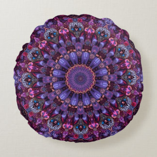 Coussin circulaire personnalisé de 16 pouces