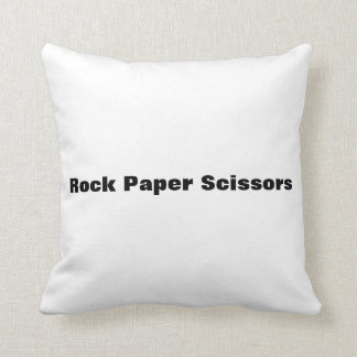 Coussin ciseaux de papier de roche