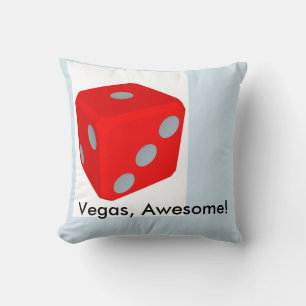 Coussin Citation de Vegas et carreau de matrices
