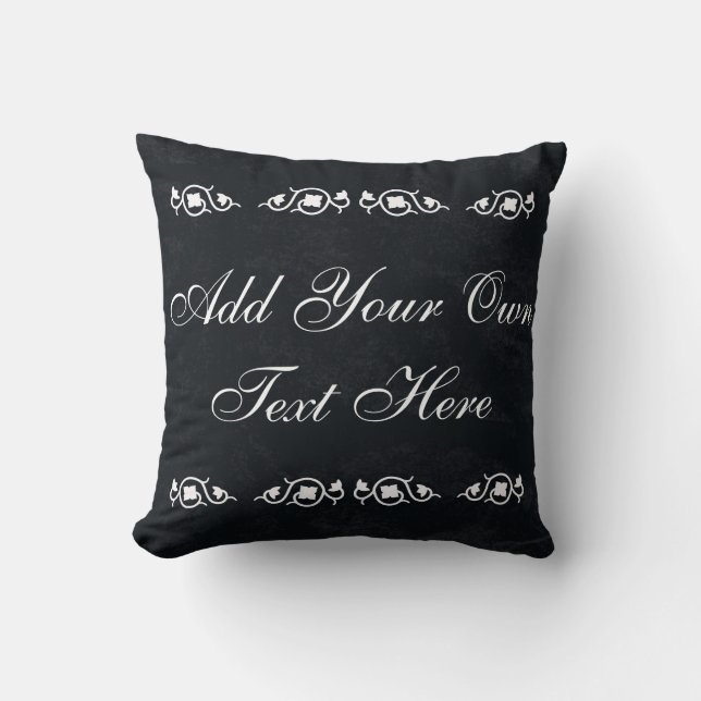 Coussin Citation Motivationnelle Personnalisée du tableau  (Recto)