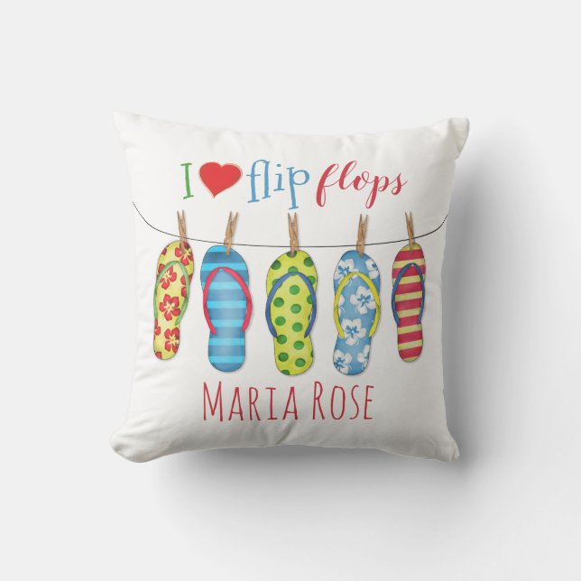 Coussin Citation Typographie Cute Personnalisée I Tournes  (Recto)