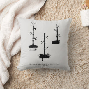 Coussin Citation zen : Sagesse et méditation