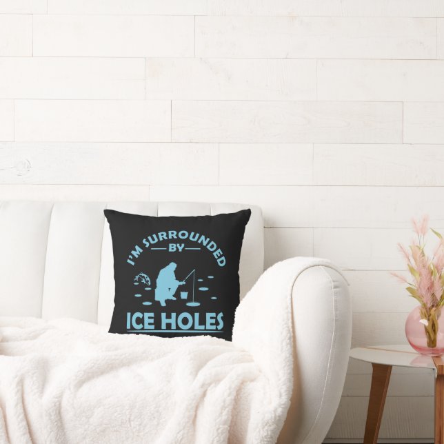 Coussin citations amusantes sur les amateurs de pêche à la (Canapé)