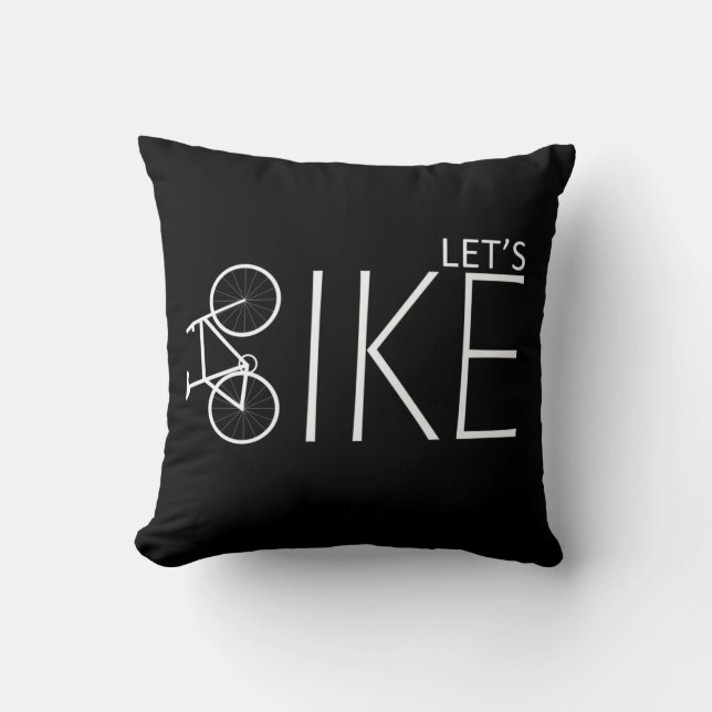 Coussin Citations de VTT motivationnelles (Recto)