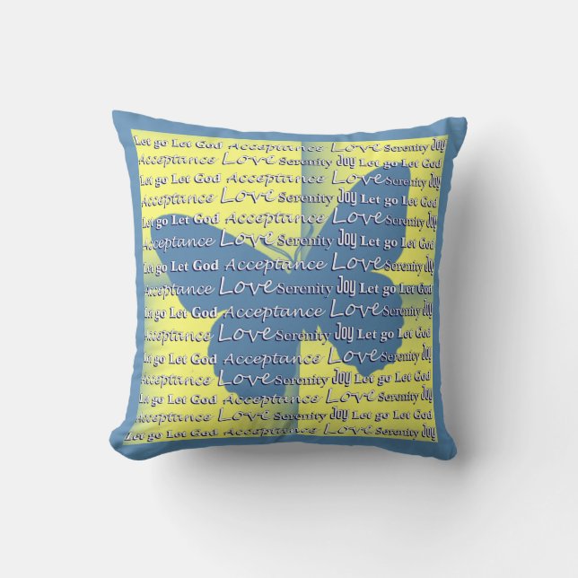 Coussin Citations d'éloquence (Recto)