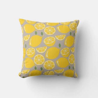 Coussin Citrons
