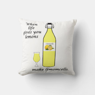 Coussin Citrons en Limoncello