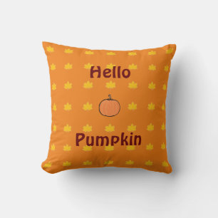 coussin citrouille