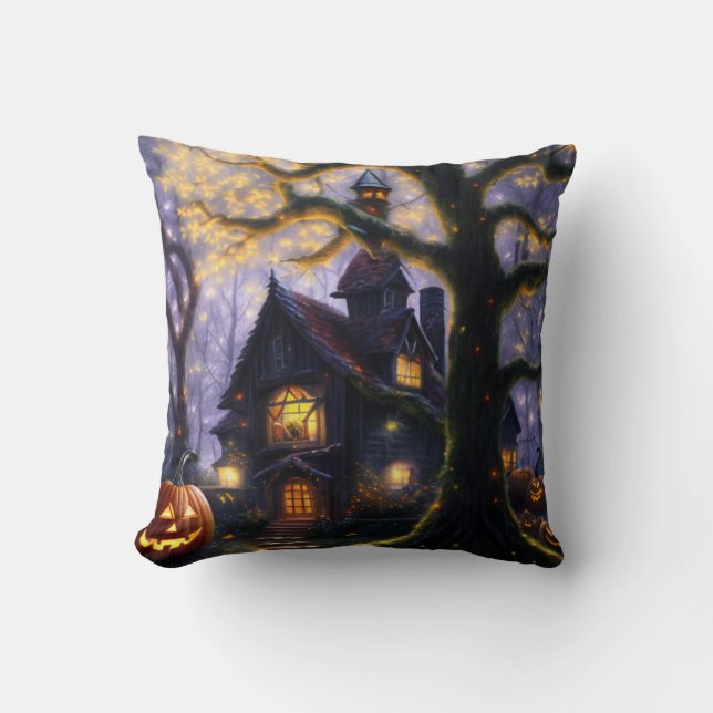 Coussin citrouille/automne/automne/Halloween (Recto)