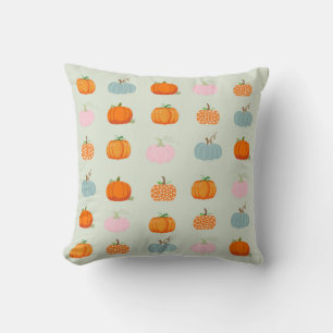 Coussin Citrouille coloré